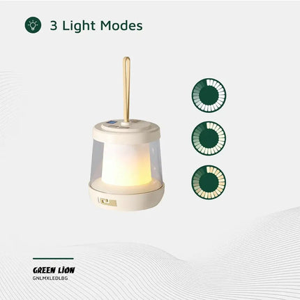 Green Lion Lumex LED Light with Inbuilt String LightLED Light
