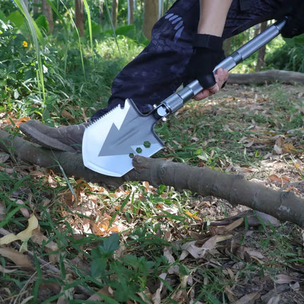 Green Lion Multi Shovel - BlackCamping &amp; Hiking