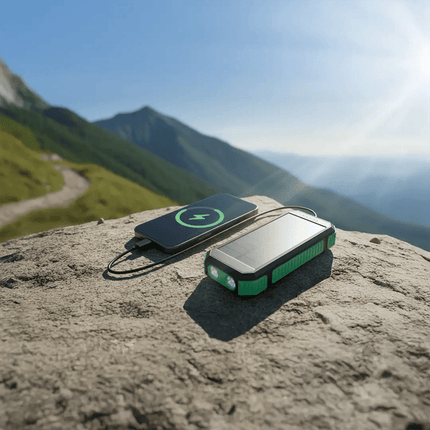 Green Lion Solar Flex 20000mAh Power Bank - Green & BlackPower Banks