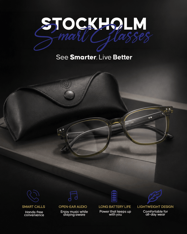 Green Lion Stockholm Smart Glasses