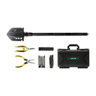 Green Lion Survival X9 Outdoor Tool Kit - BlackShovel