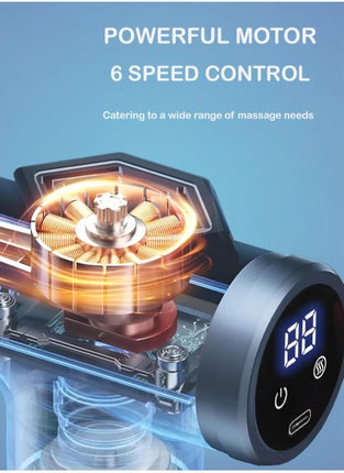 Hot & Cold Therapy Portable Massage Gun