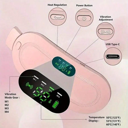 Heating Pad, For Cramps, Hot Massage Stomach Heating Pad - SmartSouks