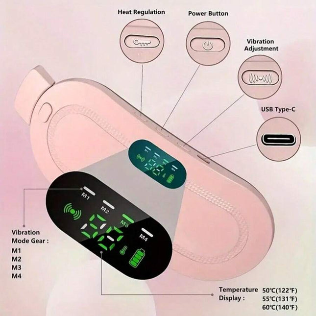 Heating Pad, For Cramps, Hot Massage Stomach Heating Pad - SmartSouks