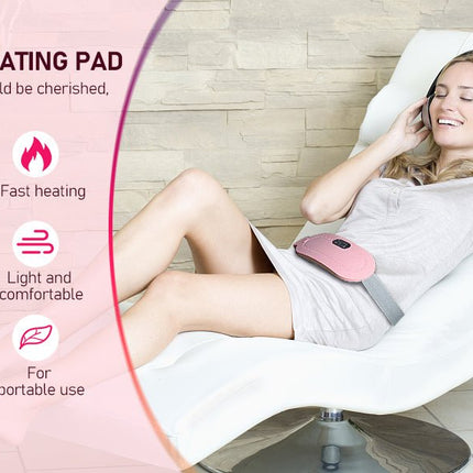 Heating Pad, For Cramps, Hot Massage Stomach Heating Pad - SmartSouks