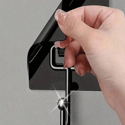 Heavy Duty Black Wall Hook 1 PC - SmartSouks