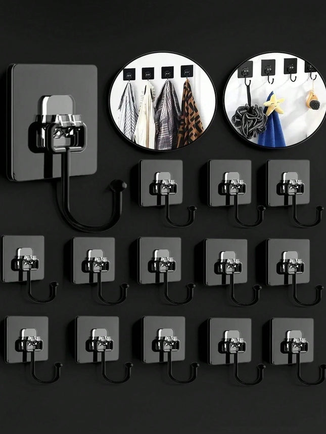 Heavy Duty Black Wall Hook 1 PC - SmartSouks