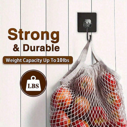 Heavy Duty Black Wall Hook 1 PC - SmartSouks