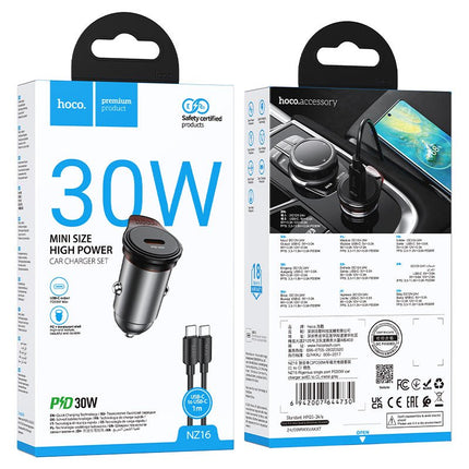 Hoco Car Charger NZ16 Rigorous 30WCar Charger