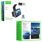 Hoco Dash cam “DV9” driving recorder-Battery 200mAh - Cable Length 3.5m - SmartSouks