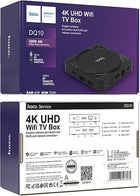 Hoco DQ10 Plus 4K UHD Smart Android TV Box (4GB RAM / 32GB ROM)