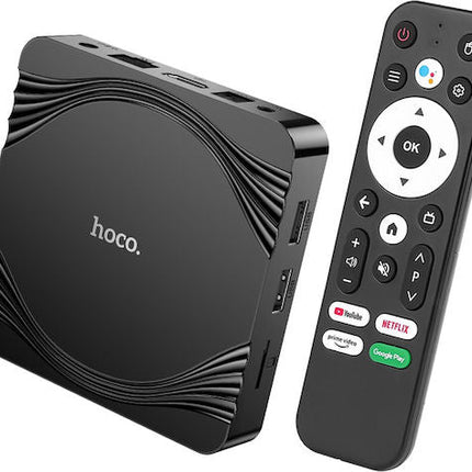 Hoco DQ10 Plus 4K UHD Smart Android TV Box (4GB RAM / 32GB ROM)