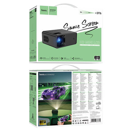 Hoco DT6 Wireless Projector 22 – 140 inches