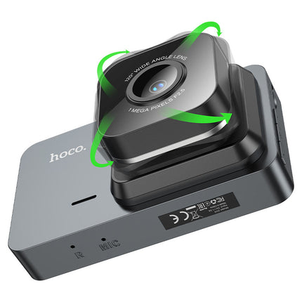 Hoco Dash cam “DV9” driving recorder-Battery 200mAh - Cable Length 3.5m