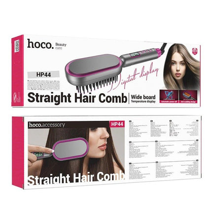 HOCO HP44 Electric Straightening Hair Comb with Digital DisplayHair Straightener