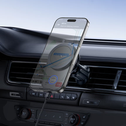 HOCO HW36 Car Wireless Charger - vehicle interior