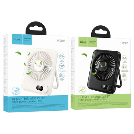 Hoco Rechargeable Portable Slim Desktop Fan HX607 - SmartSouks