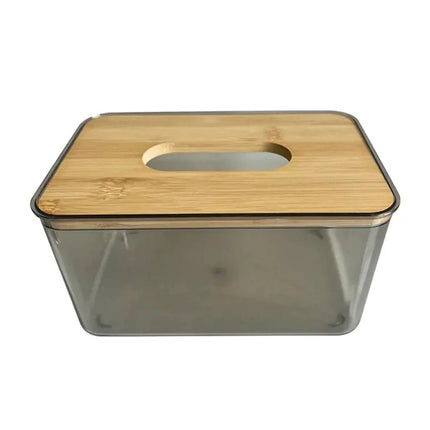 Japanese Wooden Lid Tissue Box