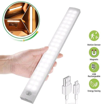 LED Motion Sensor Cabinet Light 20cm Warm White - SmartSouks