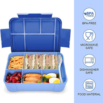 Lunch Box for Kids (Royal Blue) - SmartSouks