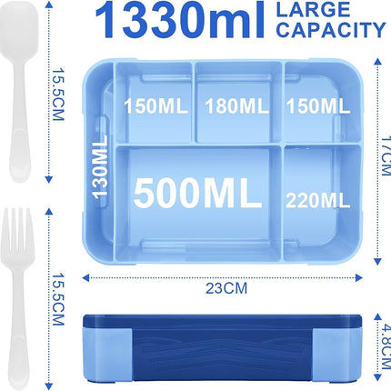 Lunch Box for Kids (Royal Blue) - SmartSouks