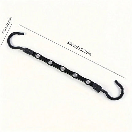 Magic Space Saving Clothes Hanger Black - SmartSouks