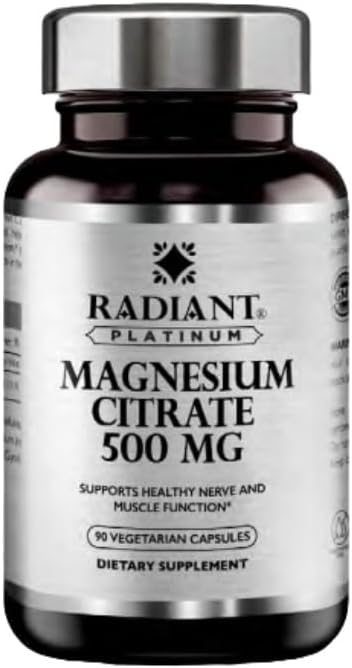Magnesium Citrate 500mg 90 Capsules - SmartSouks