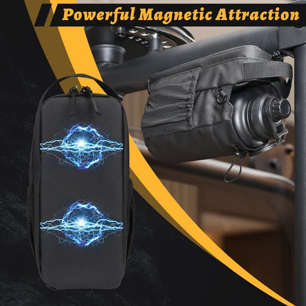 Magnetic Gym Bag With Water Bottle Holder - SmartSouks