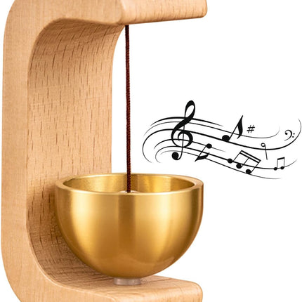 Magnetic Wood Doorbell & Wind Chime - SmartSouks