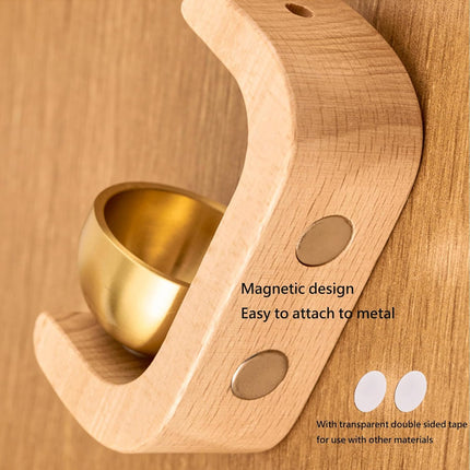 Magnetic Wood Doorbell & Wind Chime - SmartSouks