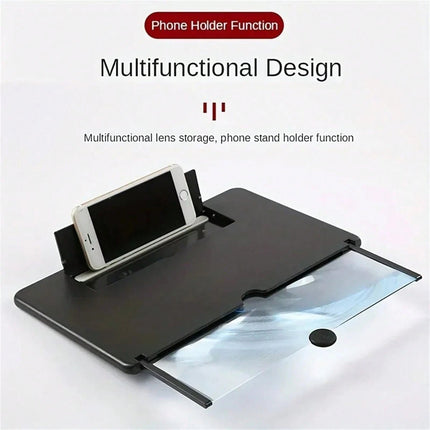 Mobile Phone Magnifier - Ultra-HD Screen Black - SmartSouks