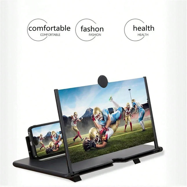 Mobile Phone Magnifier - Ultra-HD Screen Black - SmartSouks