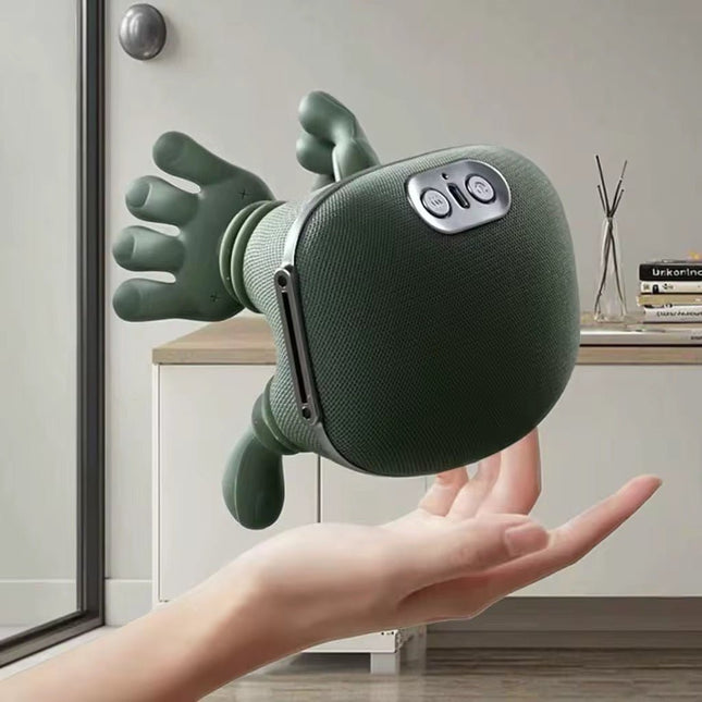 Neck and Back Massager with Heat, 3D Bionic Hand Design - SmartSouks