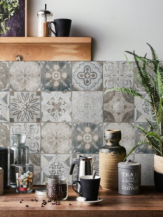 Nordic Home Tile Wall Stickers 24pcs - SmartSouks