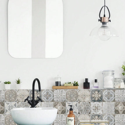 Nordic Home Tile Wall Stickers 24pcs - SmartSouks