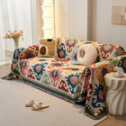 Nordic Style Sofa Blanket - Double Sided - Blue/White 180*300cm - SmartSouks