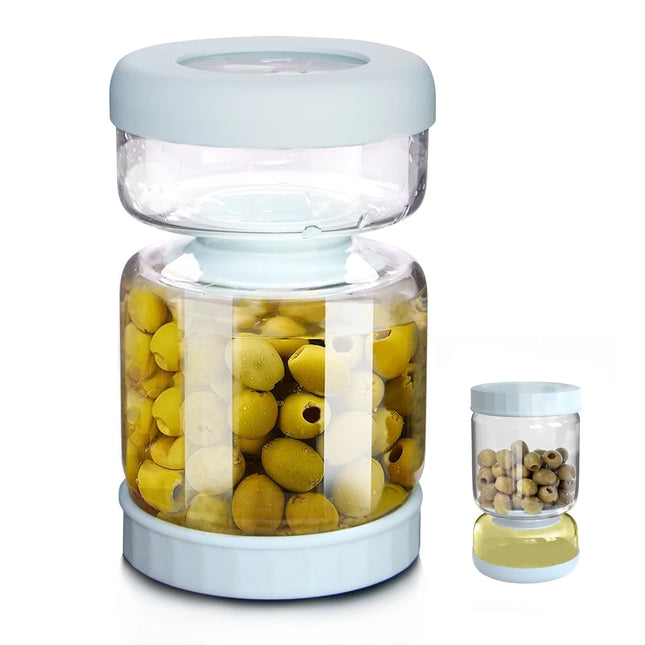 Olive & Pickles Flip Glass Jar 1040 ml - SmartSouks