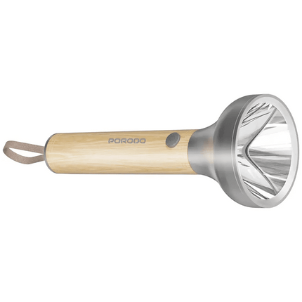 Porodo Lifestyle Birch 300 Wooden LED Flashlight - WoodenFlashlight