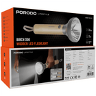 Porodo Lifestyle Birch 300 Wooden LED Flashlight - WoodenFlashlight
