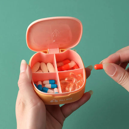 Portable Mini Medicine Box Travel Pill Organizer - SmartSouks