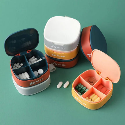 Portable Mini Medicine Box Travel Pill Organizer - SmartSouks