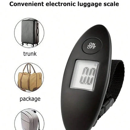 Portable Travel Electronic Scale Black - SmartSouks