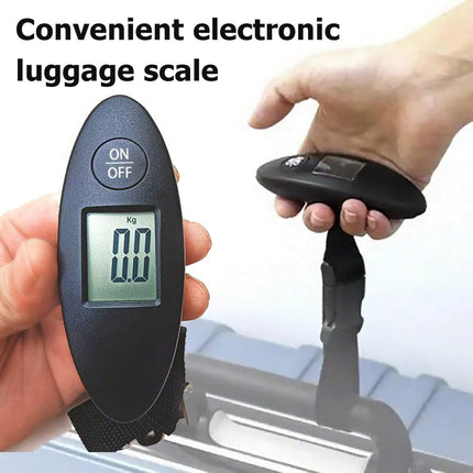 Portable Travel Electronic Scale Black - SmartSouks
