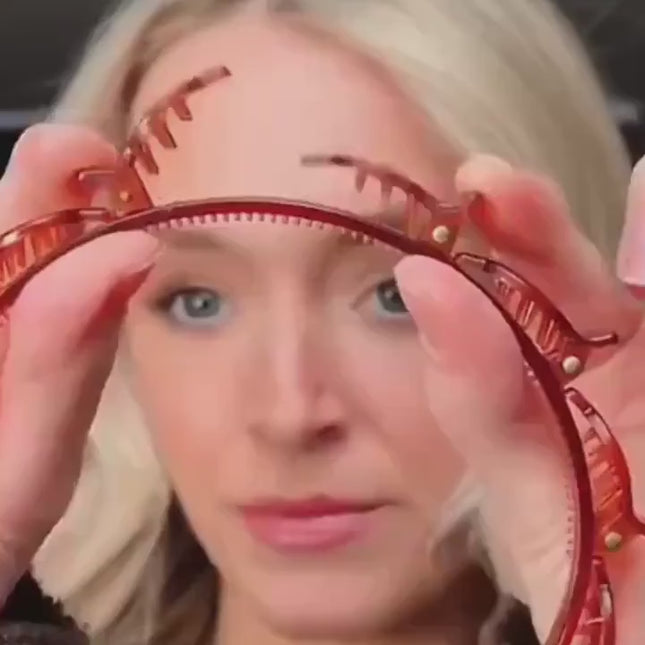 Woven Headband Hair Clips