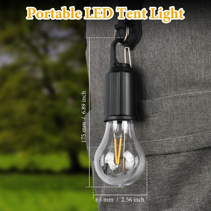 Rechargeable Waterproof Camping Lamp 2 Filaments T01 - SmartSouks