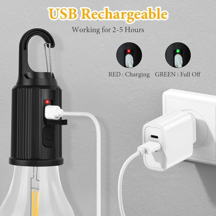 Rechargeable Waterproof Camping Lamp 2 Filaments T02 - SmartSouks