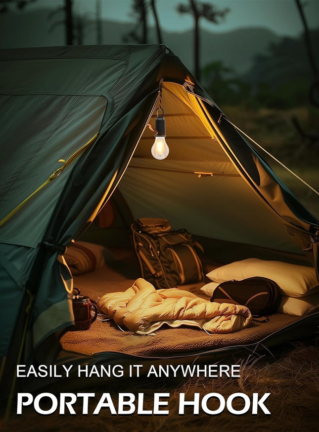 Rechargeable Waterproof Camping Lamp 2 Filaments T02 - SmartSouks