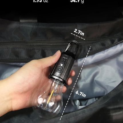 Rechargeable Waterproof Camping Lamp 2 Filaments T02 - SmartSouks