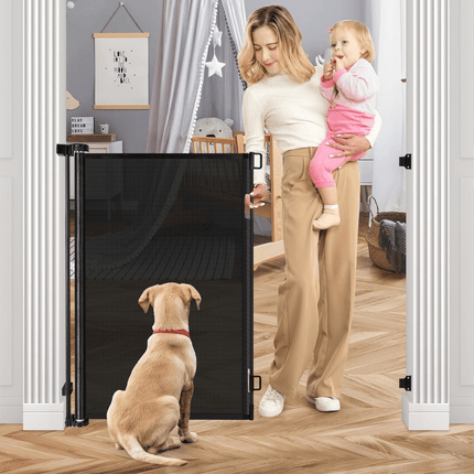 Retractable Baby & Pet Safety Gate 140x78cmBaby & Pet Gate