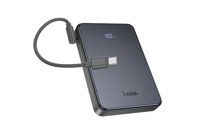 HOCO Power Bank with Bidirectional Cable 10000mAh 22.5W USB-A + 20W PD USB-C - SmartSouks